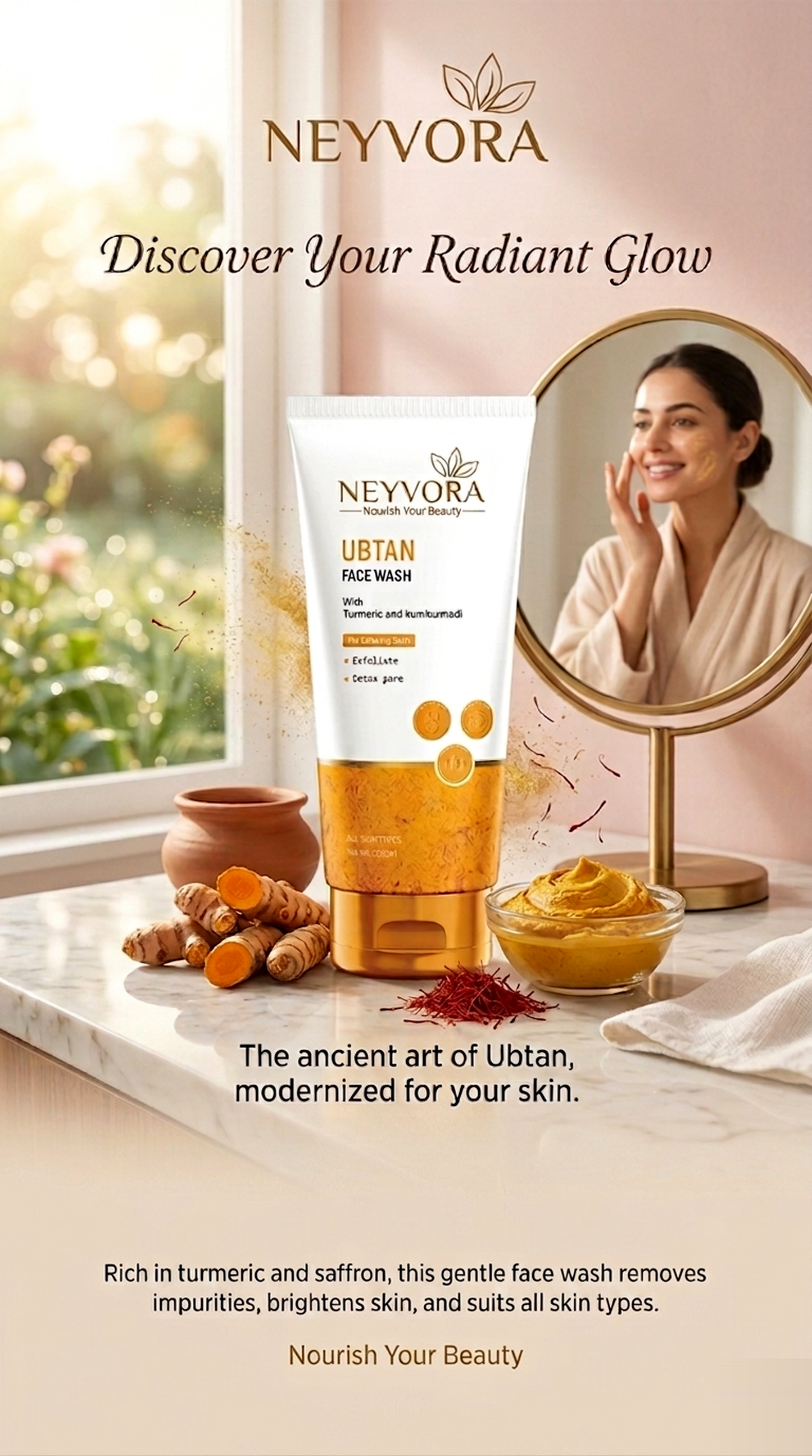 Neyvora Ubtan Face Wash
